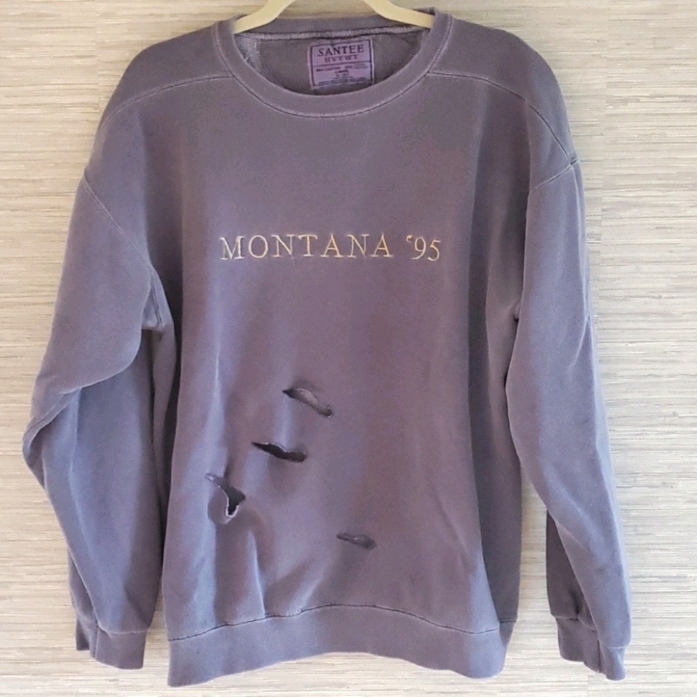 Vintage distressed Montana 95 sweatshirt
